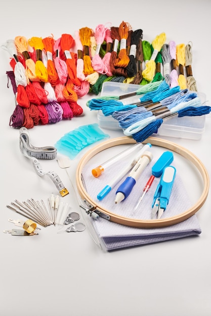 Ručne vyšívané vzorky